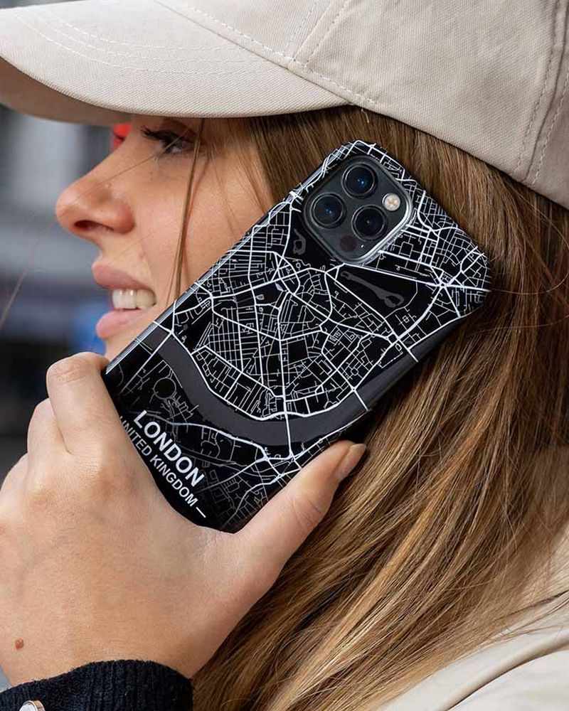 CityMarble™ smartphone hoesje met stratenplan