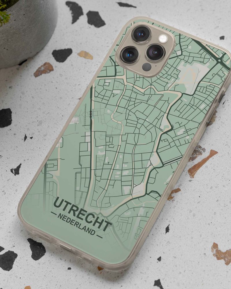 CityMarble™ smartphone hoesje met stratenplan